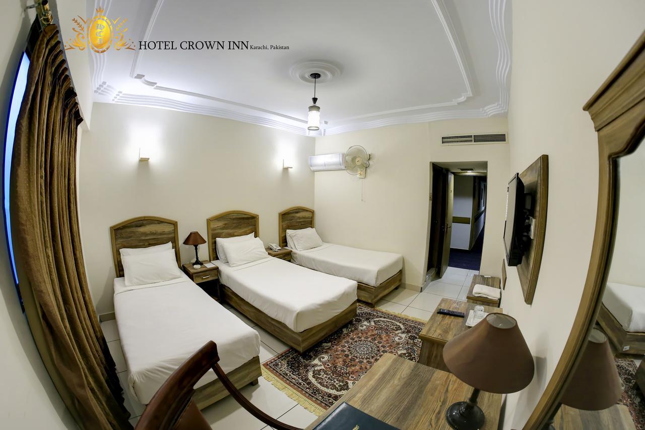 Hotel Crown Inn Karachi Exterior foto